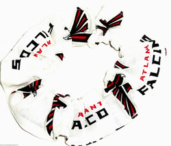 Atlanta Falcons Hair Scrunchie Scrunchies by Sherry Tie Ponytail Holders... - £5.49 GBP