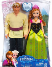 Disney Anna Kristoff Doll Frozen Arendelle Dolls 3 and Up New - £63.16 GBP