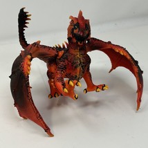 Schleich 2017 Eldrador Creatures Lava Dragon Figure Red Orange Black **NICE** - £14.23 GBP