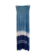 Lucky Brand Blue White Suddenly Summer Convertible Tube Dress Maxi Skirt XS - $55.10 CAD