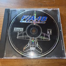 Jane&#39;s F/A-18 Simulation Fighter Jet FA18 F18 Usaf Us Air Force Ea Pc Game 1999! - £7.75 GBP