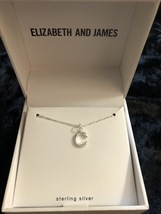 Elizabeth And James Sterling Silver Initial &quot;C&quot; Pendant Necklace  - £23.85 GBP