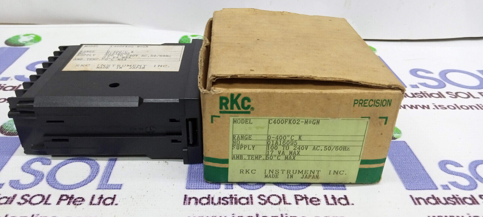 RKC C400FK02-M*GN Temperature Controller 100 To 240V RKC Instrument Inc - $123.60