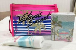 Victoria Secret Set Tease Dreamer Eau De Parfum &amp; Body Cream Plus Cosmetic Bag - £54.54 GBP