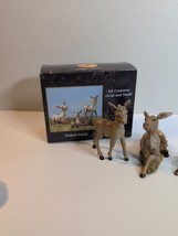 Fontaine 5” Nativity. Set Of 3 Donkeys. Made In Italy - $457.43 MXN