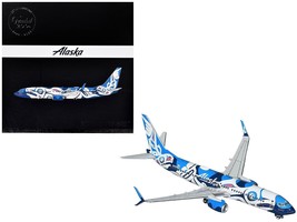 Boeing 737-800 Commercial Aircraft &quot;Alaska Airlines&quot; (N559AS) Salmon People Live - £83.68 GBP