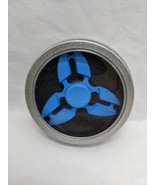 Metal Blue Tri Pointed Fidget Spinner Toy - $15.84