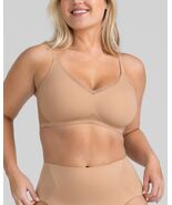 Honeylove LWBR0304 CrossOver Bra Sz 34D/DD(E) Sand - $46.48
