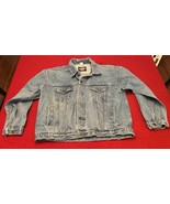 Vintage &amp; Rare! &#39;80s Hard Rock Cafe Tel Aviv Embroidered Jean Jacket | C... - £149.08 GBP