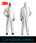 3M 4515 Safety Chemical Disposable Protective Hooded Suit Anti Particles... - £28.14 GBP