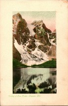 Vtg Cartolina Valley Di Il Dieci Punte Litografia - Laggan, Alberta Circa 1910 - £6.17 GBP