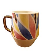 Edible Arrangements Mug Mother’s Day Gold Handle Leaf Accents 25oz Blue ... - £13.24 GBP