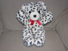 Dakin Stuffed Plush 1989 Cuddles Teddy Bear Puppy Dog Dalmatian Leopard Spots - $96.26