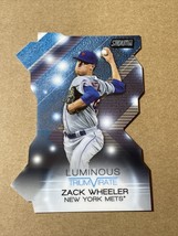 Zack Wheeler 2015 Topps Stadium Club Triumvirate Luminous T-2C Mets - £3.90 GBP