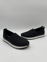 Toms Women&#39;s Alpargata Resident Slip on Fabric Felt Sneakers Dark Grey S... - $24.74