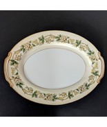 Noritake China Floral Platter Japan Oval Serving 14 Inches - £36.03 GBP