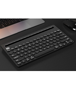 Multi-Function Ultra-Slim Wireless Bluetooth Keyboard For PC, iPhone &amp; A... - $54.99