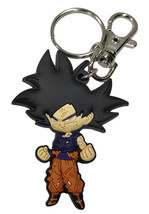 Dragon Ball Super Goku Ultra Instinct Keychain Anime Licensed NEW - £4.40 GBP