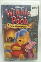 VHS Winnie the Pooh - A Very Merry Pooh Year (VHS, 2002) NEW - £17.20 GBP