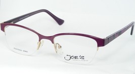 JOE&#39;S JOE10029 3 Lila/Gold Einzigartig Brille Metall Rahmen 50-18-140mm - £74.31 GBP