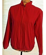 Womens Vintage Nordstrom Town Square Pink Zipper Jacket Size 10 SKU 061-070 - $6.88