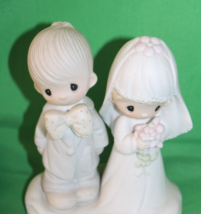 Precious Moments The Lord Bless You And Keep You 1979 Figurine E-3114 - £19.56 GBP