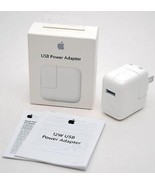 Genuine 12W USB Wall Charger Apple iPhone iPad iPod touch Pro Air MiniA1... - $20.80 CAD