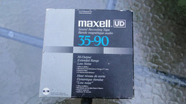 Maxell UD 35-90 Reel-to-Reel Empty Plastic Reel With Box - £17.36 GBP