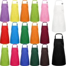 20 Pcs Kids Aprons Set, Children Chef Aprons, Kids Adjustable Aprons For... - £45.32 GBP