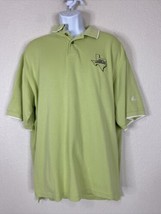 Adidas Climalite Men Size XL Lime Green Texas Junior Golf Champsionship ... - $6.90