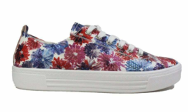 Remonte D0900-91 Floral Leather Sneaker Lace Up Casual Trainers EU 39 42 - £48.10 GBP
