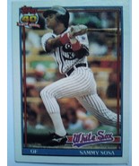 SAMMY SOSA Topps 1991 ERROR 40 Years of Baseball  #414 Wrong DOB MLB Card - £7.02 GBP