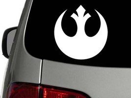 Star Wars Rebel Alliance Vinyl Decal Car Window Wall Sticker Choose Size Color - $2.76+