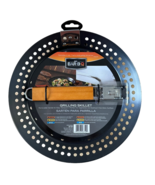 12&quot; Non-Stick Grilling Skillet, Large Strainer w/Removable Handle For BB... - $22.76