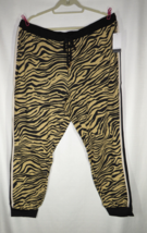 Plus Size 2X, Sofia Vergara Zebra Print Jogger Style Pants, Pockets - $21.99