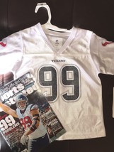 NFL 2024  HOUSTON TEXANS JJ WATT # 99 Licensed Jersey 4T SIZES W/ SI MAG... - £42.65 GBP