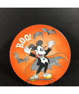 pottery barn kids halloween plate Disney Mickey mouse vampire - £14.96 GBP