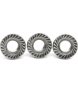 (25 PCS) Flange Nuts Serrated, Stainless Steel 18-8, 5/16&quot;-18 - $14.88