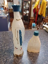 Vtg ND de Lourdes Holy Water Bottles France Plastic - $19.79