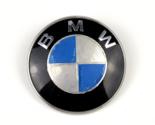 BMW OEM round metal tin emblem badge Bomisa Milano Pre-owned - £19.37 GBP