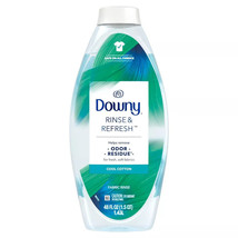 2 Counts 48 fl oz/ct Downy Rinse &amp; Refresh Fabric Rinse - Cool Cotton - £54.34 GBP