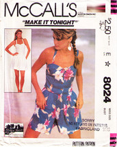 Vintage 1982 Misses&#39; CAMISOLE, SKIRT &amp; CULOTTES Pattern 8024-m Sizes 12 ... - £10.99 GBP