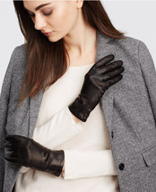 Portolano for Ann Taylor Cashmere Lined Leather Gloves, size XL, NWT - £58.93 GBP