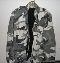 Military Style Navy blue jacket size Large - $20.00