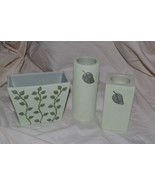 PartyLite Meadow Breeze Duet Candleholders and Vase Party Lite - $14.00