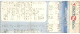 Vintage The Moody Blues Concert Ticket Stub July 21 1983 Ontario Place Forum - £19.77 GBP