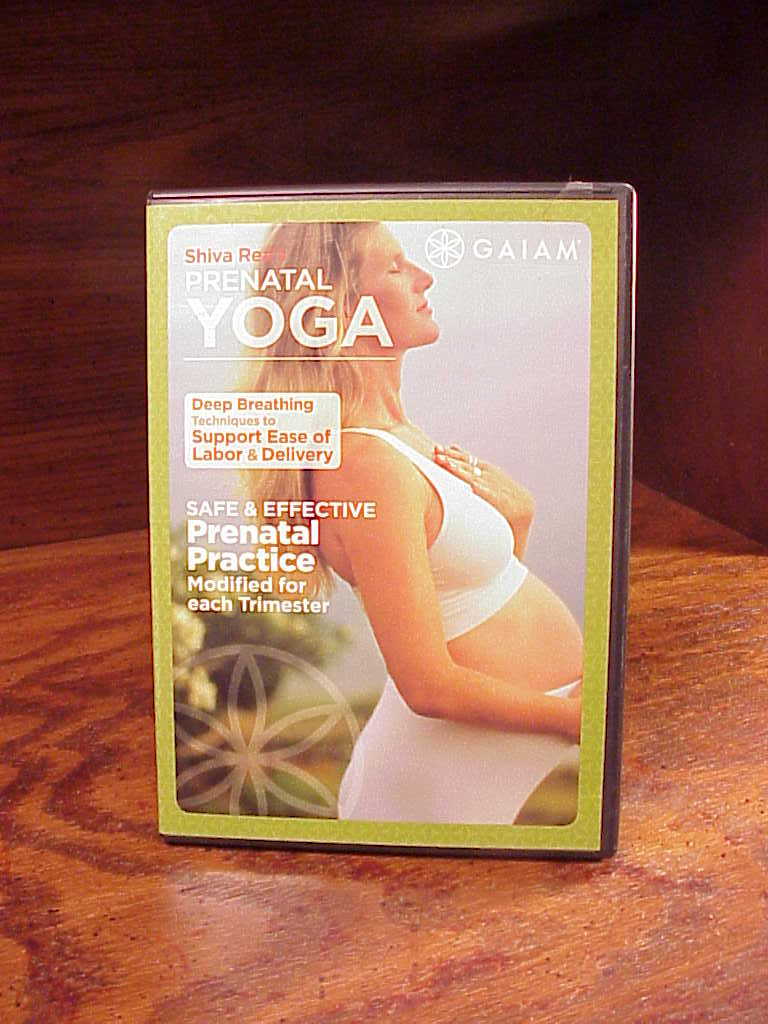 Shiva Rea's Prenatal Yoga DVD, from Gaiam, used - $5.95