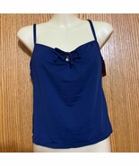 VTG-NWT-Lands&#39; End Ladies sz. 6 Blue Tankini - $571.47 MXN