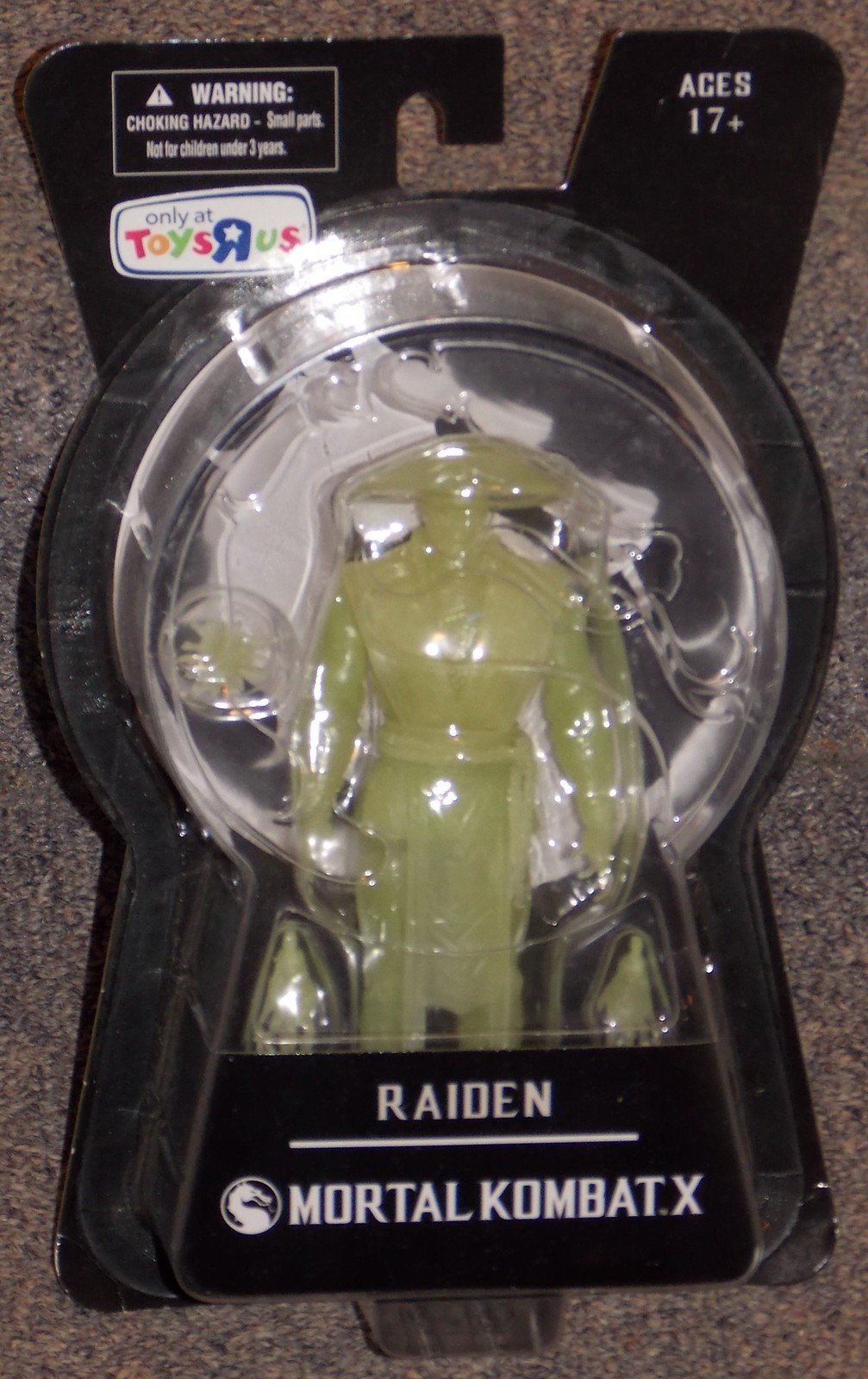 2015 Mortal Kombat X Raiden San Diego Comic Con Exclusive Figure New In Package - $39.99