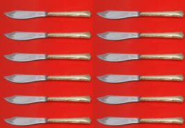 Greenbrier by Gorham Sterling Silver Fish Knife Custom Set 12 pcs 8 1/4&quot; - $15,591.39 MXN